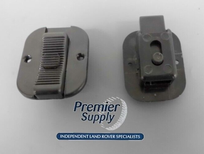 Land Rover Series 3 Door Top Sliding Window Lock/Catch 347322 x2