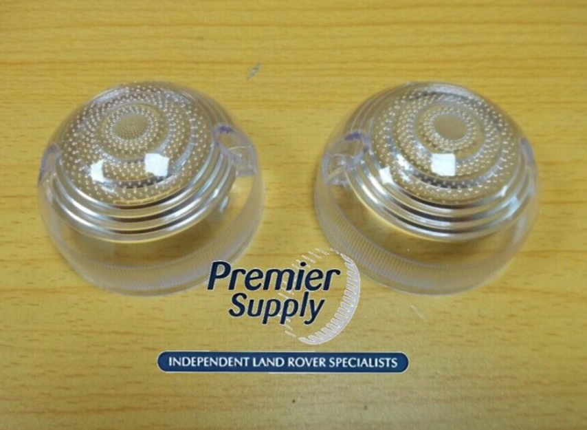LAND ROVER SERIES 2A,3 / EARLY DEFENDER FRONT SIDE LIGHT LENS 589284 X 2