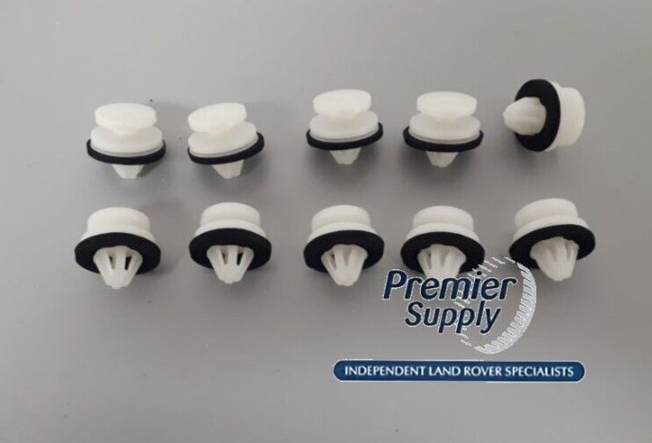 LAND ROVER DISCOVERY 3/4 REAR WHEEL ARCH MOULDING RETAINING CLIP DYC500040 X 10