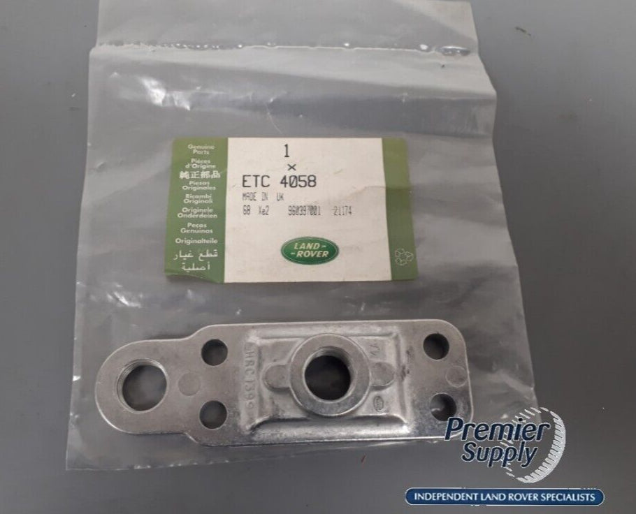 GENUINE LAND ROVER DEFENDER 2.5 N/A & 2.5 TD DRAIN PLATE TIMING COVER ETC4058