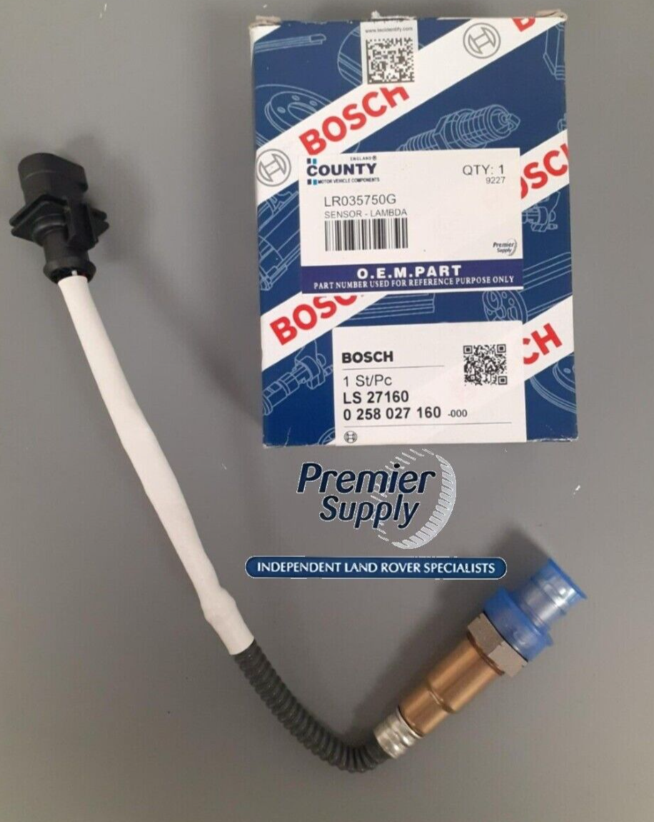 BOSCH LAMBDA OXYGEN SENSOR LAND ROVER RANGE ROVER 5.0 V8 3.0 SC V6 LR035750