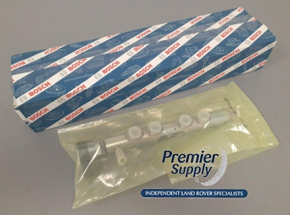 BOSCH FUEL RAIL MANIFOLD & SENSOR LAND ROVER RANGE ROVER 3.0 TDV6 LEFT LR040877