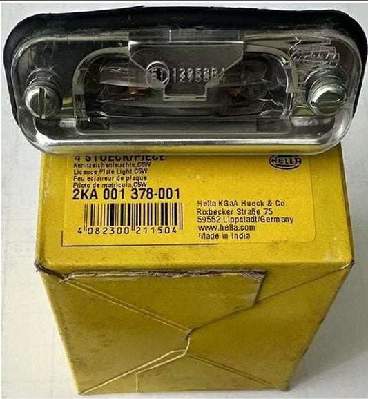 HELLA 2KA 001 378-001 Licence Plate Light
