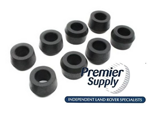 LAND ROVER SERIES DEFENDER DISCOVERY 1 SHOCK ABSORBER BUSH SET 8x BUSHES 552819