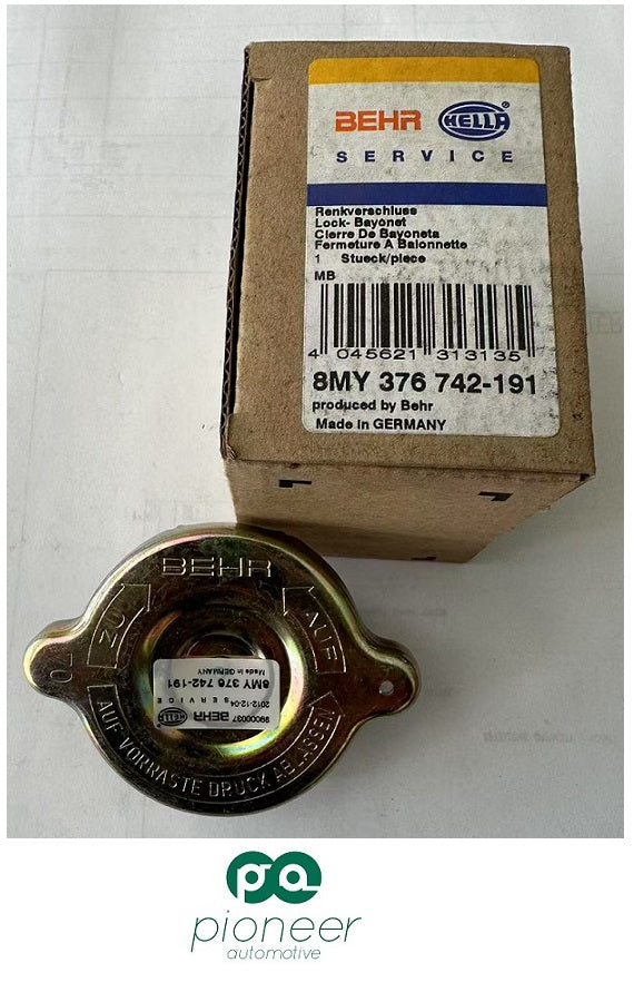 BEHR HELLA  8MY 376 742-191 SEALING CAP, RADIATOR