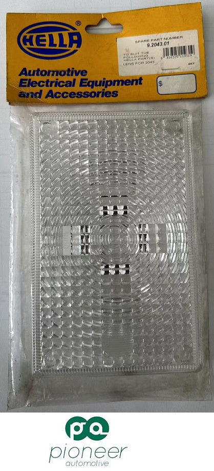Clear Lens - Hella 9.2043.01