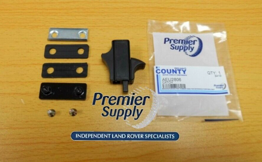 LAND ROVER DEFENDER RIGHT HAND SLIDING WINDOW CATCH KIT 5MM GLASS AEU2806