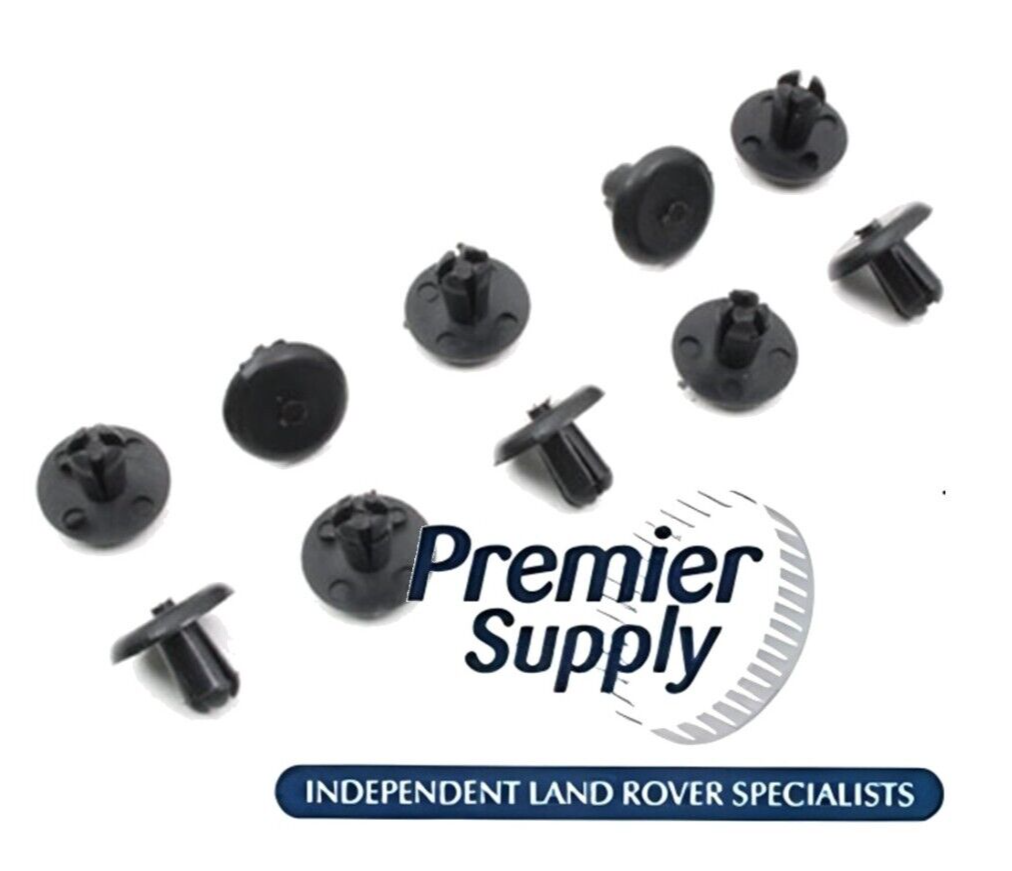 LAND ROVER DEFENDER WHEEL ARCH EYEBROW SPAT RIVET CLIP AFU1075 x 10