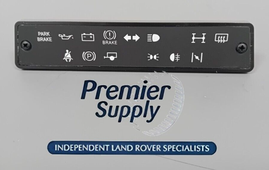 LAND ROVER DEFENDER 90 / 110 LUCAS 12v DASH WARNING LIGHT PANEL ASSEMB ...