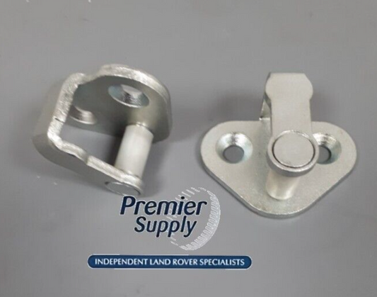 Land Rover  Defender Door Latch Striker Plate FQB500130 x2
