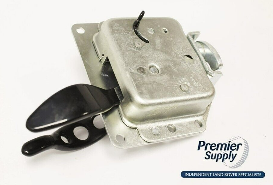 LAND ROVER DEFENDER 02 ON REAR END DOOR LATCH WITHOUT CENTRAL LOCKING FQJ500340