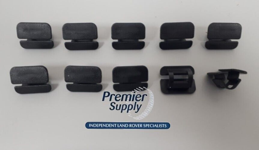 LAND ROVER/ JAGUAR BONNET PAD INSULATOR  PLASTIC RETAINING CLIP LR027039 X 10