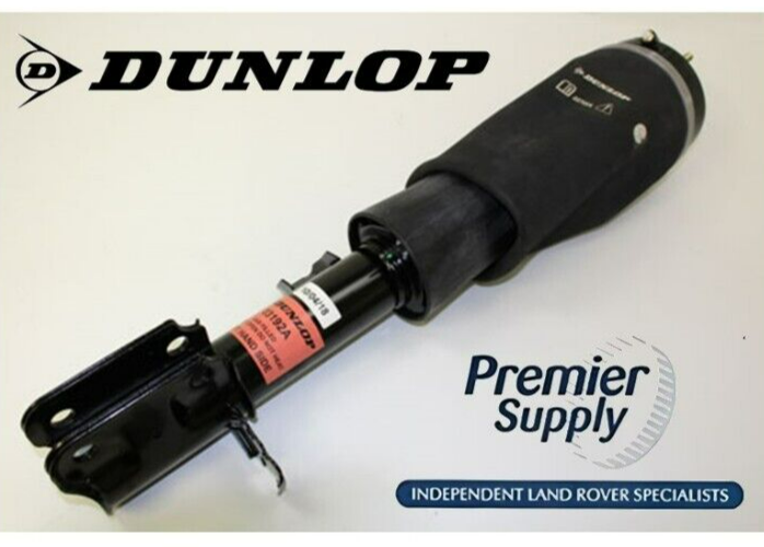 RANGE ROVER L322 DUNLOP FRONT LEFT HAND AIR SPRING STRUT DAMPER PETROL LR032570