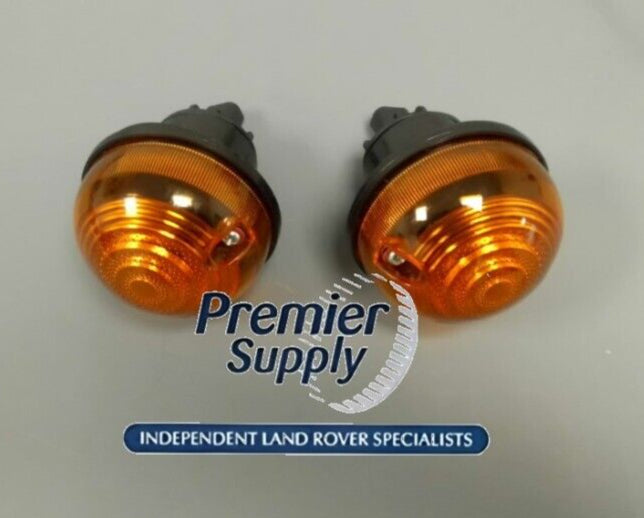 LAND ROVER DEFENDER FRONT INDICATOR LAMP 94 ONWARDS LR048188 X 2