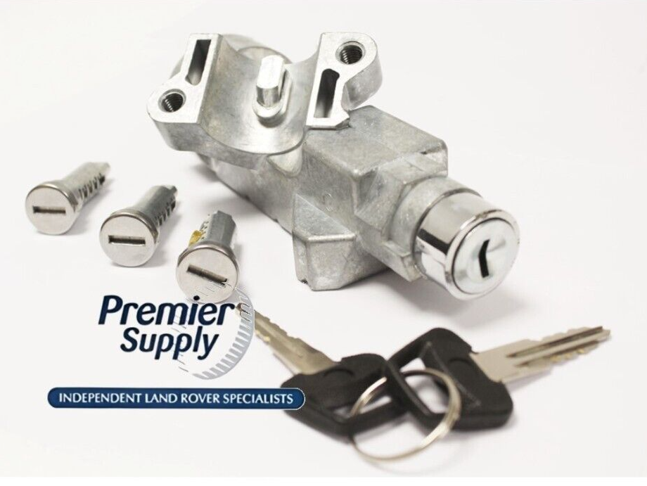 LAND ROVER DEFENDER IGNITION BARREL & DOOR LOCK SET WITH KEYS LR077438