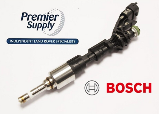 BRAND NEW BOSCH OEM PETROL FUEL INJECTOR 5.0 V8 RANGE ROVER & SPORT LR105439