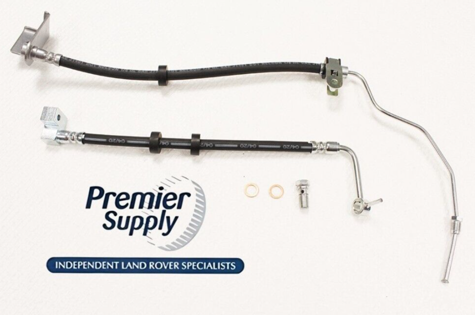 RANGE ROVER RIGHT HAND REAR BRAKE HOSE INCLUDES BRACKET TO CALIPER LR172644