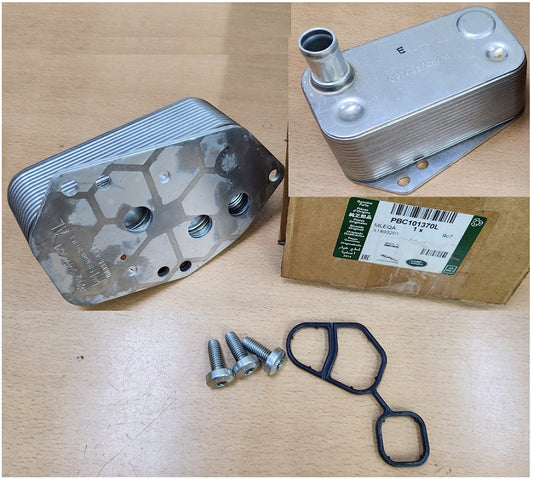 LR 1 TD4 ENGINE OIL COOLER ASSEMBLY PBC101370L GENUINE
