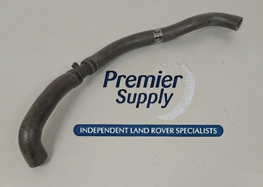 LAND ROVER DEFENDER TD5 BOTTOM RADIATOR COOLANT HOSE WITH BLEED SCREW PCH115470