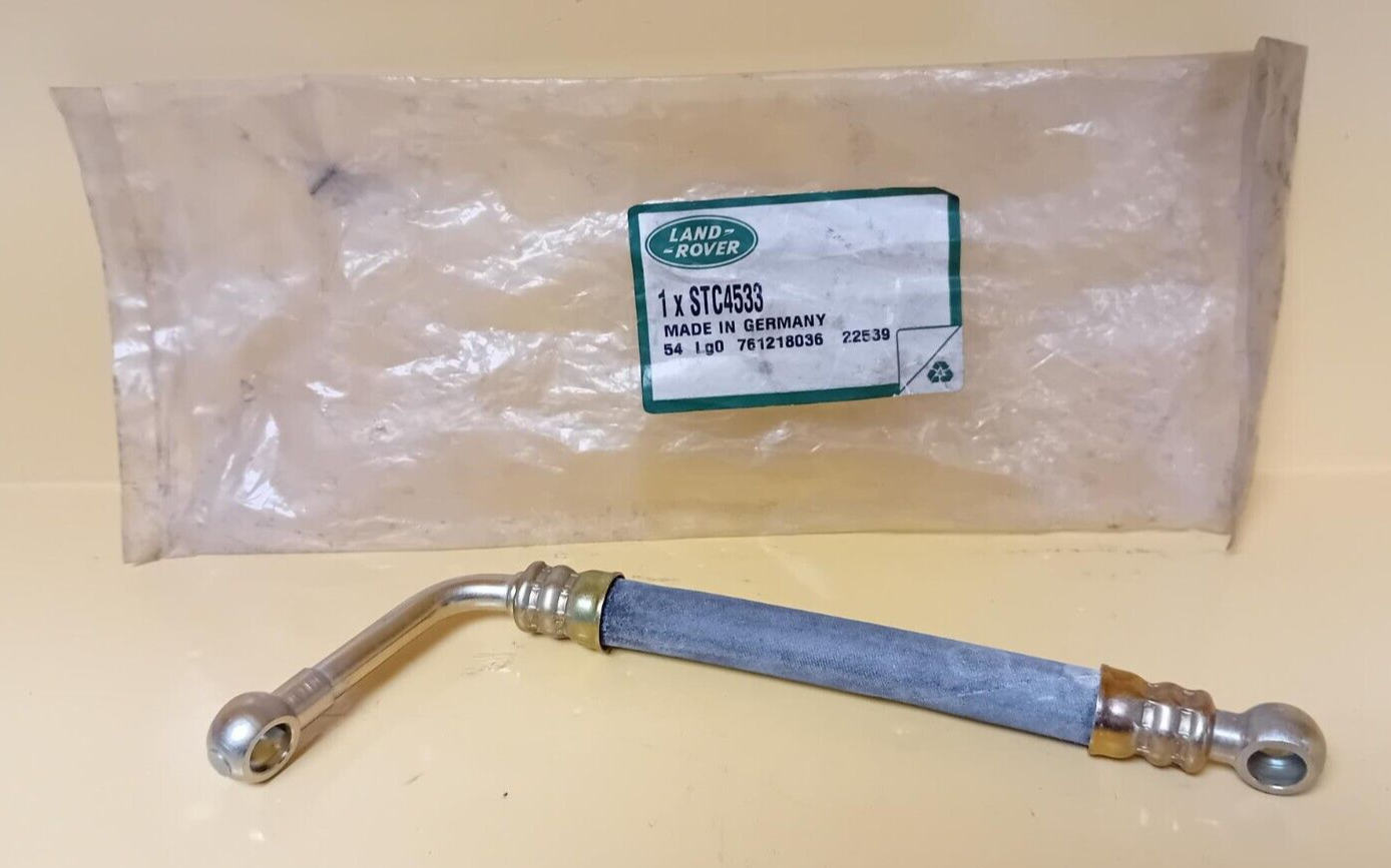GENUINE LAND ROVER FREELANDER 1 - 2.0 TD4 01 to 06 TURBO OIL FEED PIPE STC4533
