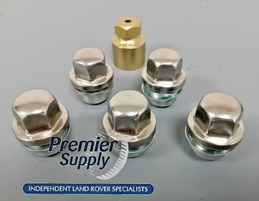 ALLOY WHEEL LOCKING NUT KIT LAND ROVER DEFENDER DISCOVERY 1 STC8843AA