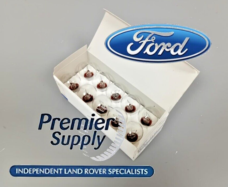 BOX of 10 CLEAR 12v 21w SIDE FOG REVERSE BULBS P21W GENUINE OEM 264591