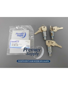 LAND ROVER DEFENDER DOOR LOCK BARREL & KEY SET X 3 MTC6504