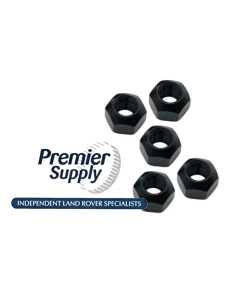 LAND ROVER M16 27mm STEEL WHEEL NUT RRD500010 x 5